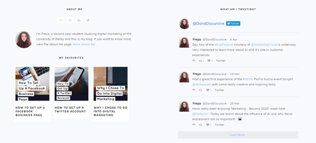 End Result - How To Embed Twitter Into Your WordPress Blog