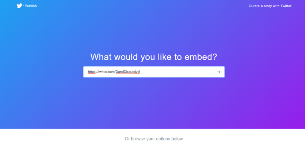 Step 1 - How To Embed Your Twitter Feed Into Your Blogger Blog