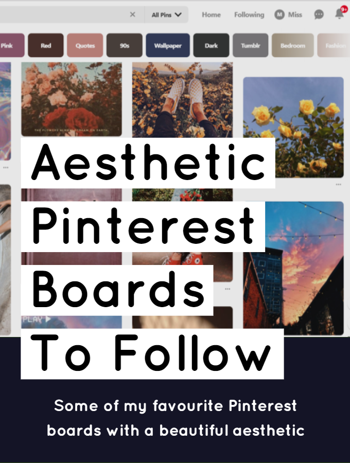 Aesthetic Pinterest Boards To Follow