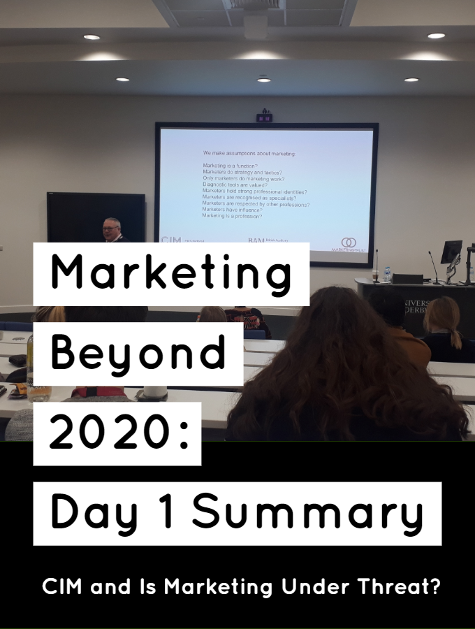 Marketing Beyond 2020 Day 1 Cover Image