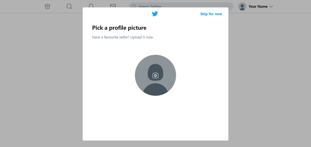 Step 6: Upload Your Profile Picture (or Skip)